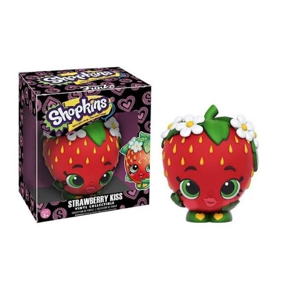 Funko Shopkins Strawberry Kiss Vinyl Figure Fandom Moose Toys NWT - Picture 1 of 5